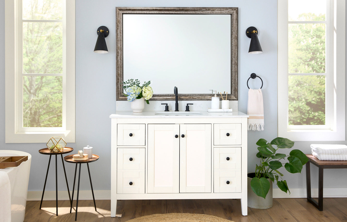 Grandezza Aged Silver Frame