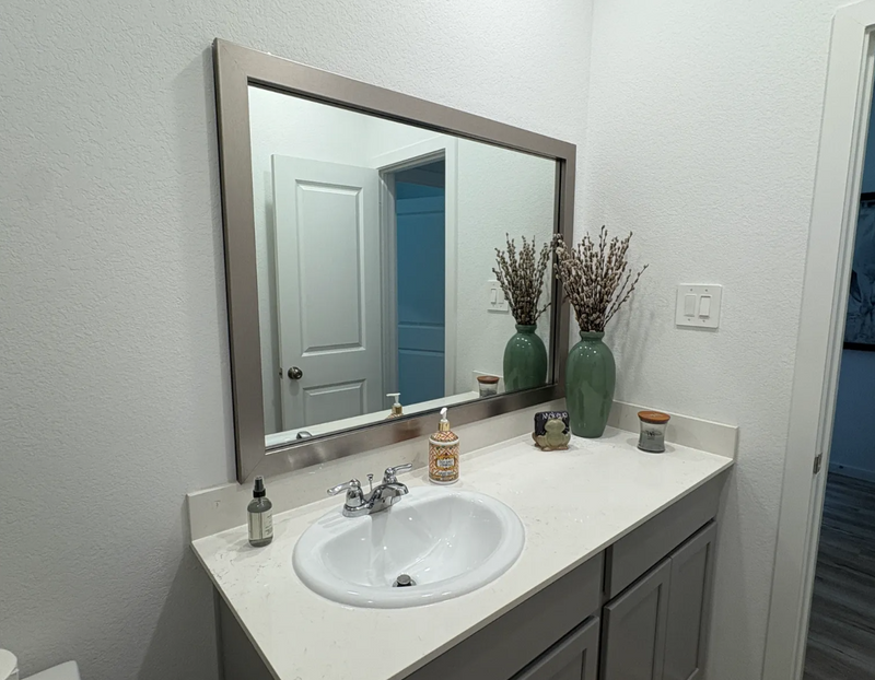 Highline Satin Nickel Slim Frame