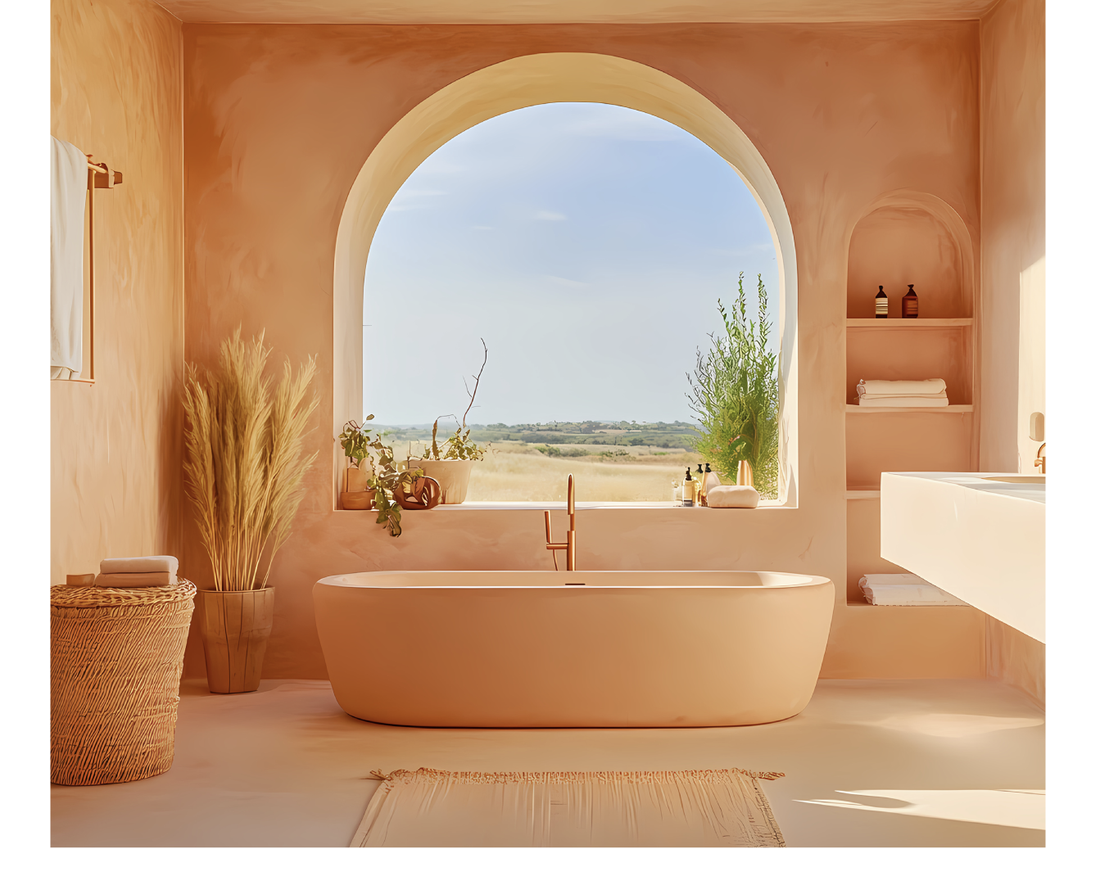 Desert Boho: Combining Desert Hues and Bohemian Vibes in Your Bathroom