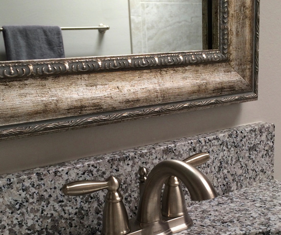 Antique Mirror Frames in the Bathroom