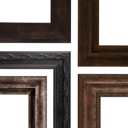 Bronze / Brown Mirror Frames