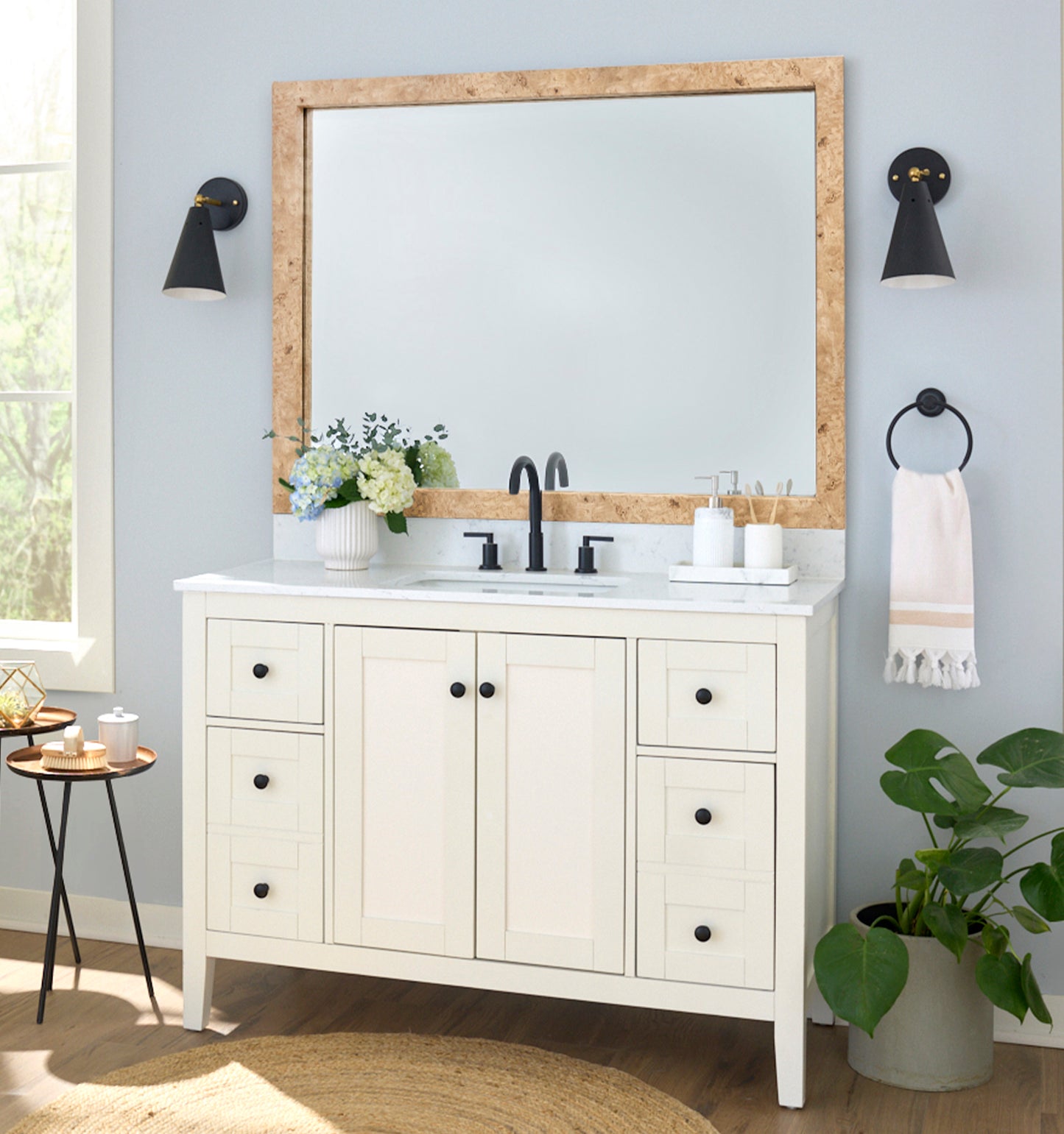 Highline Natural Burlwood Slim Frame