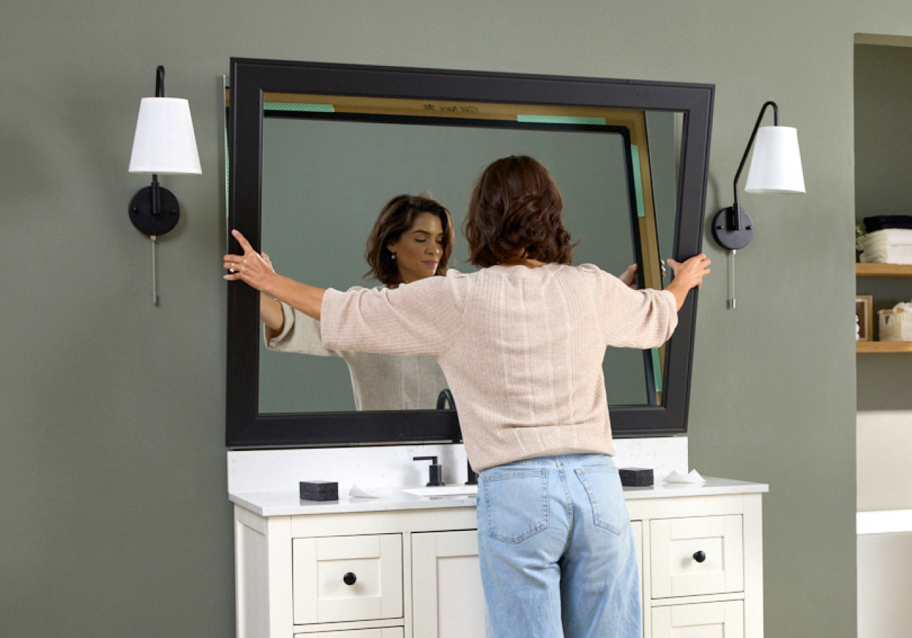 Installing Your Mirror Frame