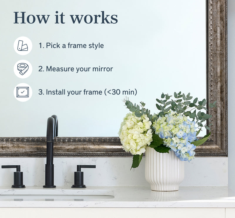 Grandezza Aged Silver Frame