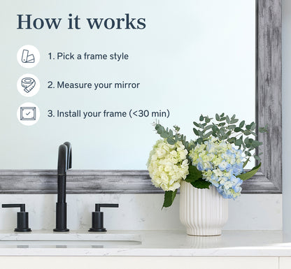 Hudson Silver Birch Frame