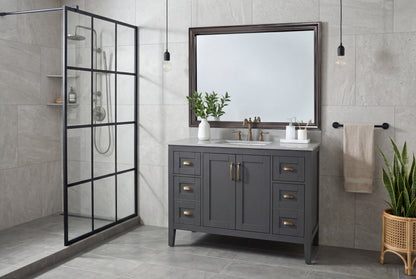 Hudson Midnight Steel Frame