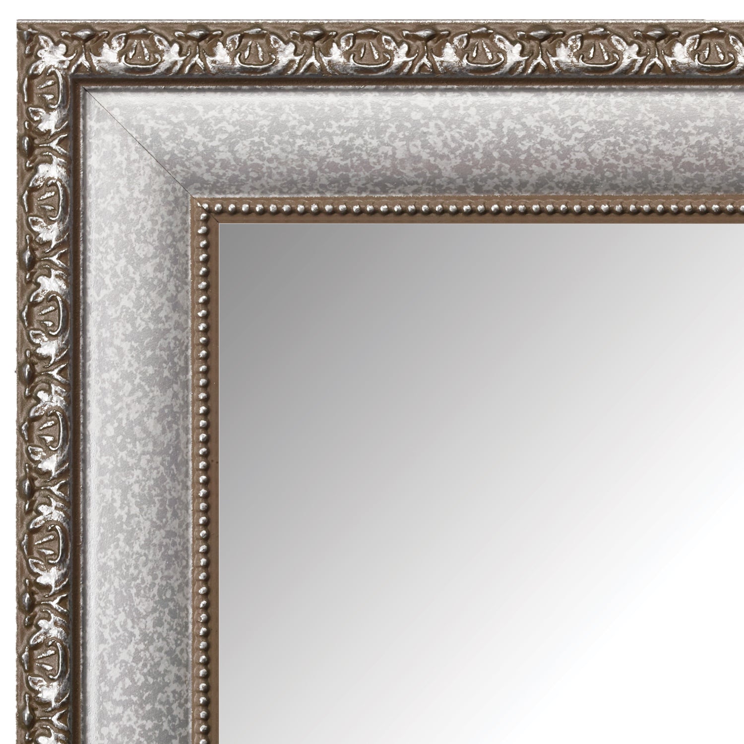 Silver framed clearance mirrors